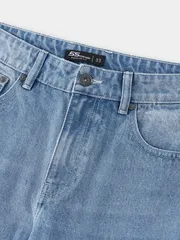 Quần Jean Nam 5S Fashion Phom Regular Basic M0QJE26015