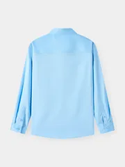 Áo Sơ Mi Bé Trai 5S Fashion Trơn Phom Regular B0ASM26005