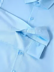 Áo Sơ Mi Bé Trai 5S Fashion Trơn Phom Regular B0ASM26005