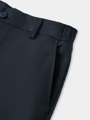 Quần Short Kaki Nam 5S Fashion FLEX-WAIST Cạp Cúc Phối Chun M0QSK26007