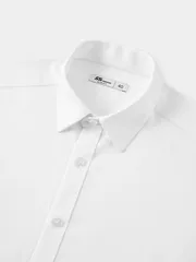 Áo Sơ Mi Nam 5S Fashion Màu Trắng Phom Slimfit M0ASM25018