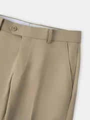 Quần Tây Nam 5S Fashion Phom Regular Trơn Lịch Lãm M0QAU25009