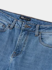 Quần Jean Nam 5S Fashion Phom Slimfit Trẻ Trung M0QJE25007