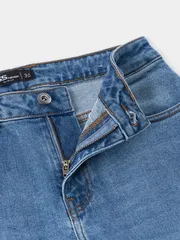 Quần Jean Nam 5S Fashion Phom Slimfit Trẻ Trung M0QJE25007