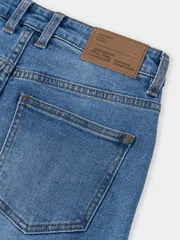 Quần Jean Nam 5S Fashion Phom Slimfit Trẻ Trung M0QJE25007