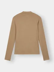 Áo Giữ Nhiệt Nữ Cổ 3 Phân 5S FASHION Mềm Ấm Phom Slimfit W0AGN26004
