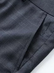 Quần Tây Nam 5S Fashion Dệt Kẻ Phom Smart Fit QAU23052