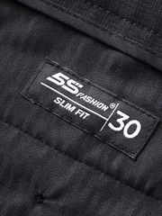 Quần Tây Nam 5S Fashion Dệt Kẻ Ô Slimfit QAU23055