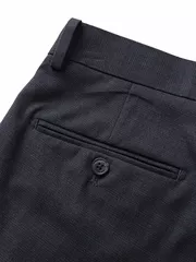 Quần Tây Nam 5S Fashion Dệt Kẻ Ô Slimfit QAU23055