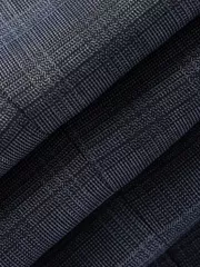 Quần Tây Nam 5S Fashion Dệt Kẻ Caro Slimfit QAU23056