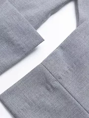 Quần Tây Nam 5S Fashion Ghi Melange QAU23057