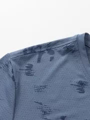 Áo Thun Nam Ngắn Tay 5S Fashion Họa Tiết Slimfit ATS24009