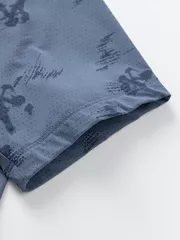 Áo Thun Nam Ngắn Tay 5S Fashion Họa Tiết Slimfit ATS24009