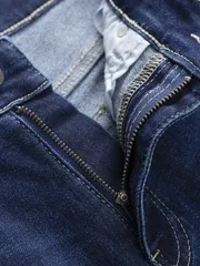 Quần Jean Nam 5S Fashion Trơn Basic Slimfit QBD23027