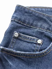 Quần Jean Nam Cotton 5S Fashion Trơn Slimfit QBD23022