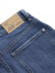 Quần Jean Nam Cotton 5S Fashion Trơn Slimfit QBD23022