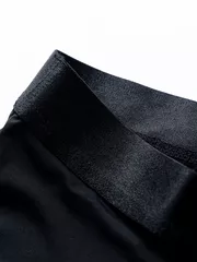 Quần Lót Nam Boxer 5S Fashion Slimfit Trơn Màu Đen BOX23104