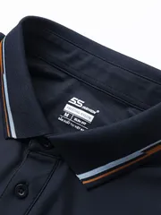 Áo Polo Nam 5S Fashion Thêu Chữ Slimfit APC23055