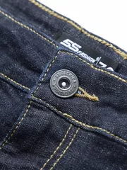 Quần Jean Nam 5S Fashion Cotton Trơn Slimfit QBD23010