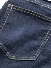 Quần Jean Nam 5S Fashion Cotton Trơn Slimfit QBD23010