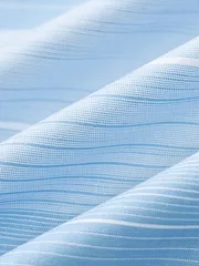 Áo Sơ Mi Nam Dài Tay 5S Fashion Kẻ Ngang Slimfit SMD23180