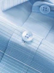 Áo Sơ Mi Nam Dài Tay 5S Fashion Kẻ Ngang Slimfit SMD23180