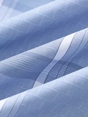 Áo Sơ Mi Nam Tay Dài 5S Fashion Kẻ Dệt Họa Tiết SMD23182