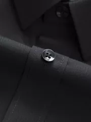 Áo Sơ Mi Nam Dài Tay 5S Fashion Màu Đen Slimfit SMD23192