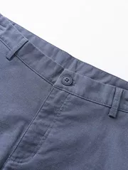 Quần Short Kaki Nam 5S Fashion Trơn Phom Slimfit QSK24020