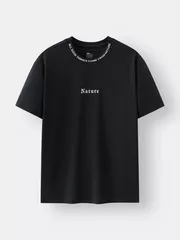 Áo Thun Nam Ngắn Tay 5S Fashion Cotton Thêu Chữ ATS25044