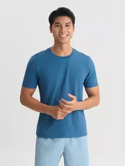 Áo Thun Nam 5S Fashion Họa Tiết Phom Slimfit ATS25057