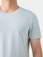 Áo Thun Nam 5S Fashion In Chữ Tay Slimfit ATS24032