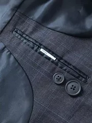 Áo Blazer Nam 5S Fashion Dệt Kẻ Caro Sang Trọng Slimfit ABZ23001