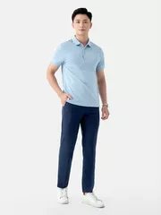 Áo Polo Nam 5S Fashion Họa Tiết Slimfit APC24052