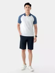 Áo Polo Nam 5S Fashion Tay Raglan Slimfit APC24041