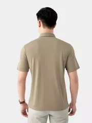 Áo Polo Nam 5S Fashion In Chữ Phom Regular APC24022