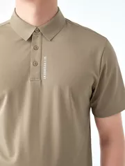 Áo Polo Nam 5S Fashion In Chữ Phom Regular APC24022