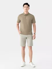 Áo Polo Nam 5S Fashion In Chữ Phom Regular APC24022