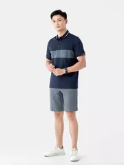 Áo Polo Nam 5S Fashion Họa Tiết Casual Fit APC24044