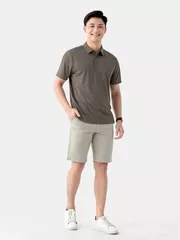 Áo Polo Nam 5S Fashion Dệt Họa Tiết Classic APC24053