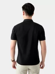 Áo Polo Nam 5S Fashion Họa Tiết In Tràn Slimfit APC24046