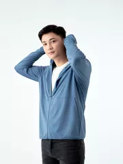 Áo Chống Nắng Nam 5S Fashion Trơn Regular ACN24003