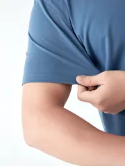 Áo Thun Nam Ngắn Tay 5S Fashion Trơn Basic Slimfit ATS24057