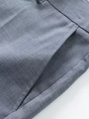 Quần Short Tây Nam 5S Fashion Dệt Xước Regular QSA24002