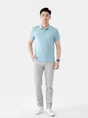 Áo Polo Nam 5S Fashion In Họa Tiết Slimfit APC24051