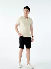 Áo Polo Nam 5S Fashion Bo Dệt Hiệu Ứng Slimfit APC24004