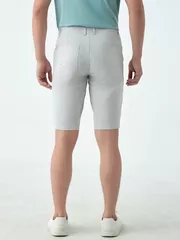 Quần Short Kaki Nam 5S Fashion Trơn Slimfit QSK24001