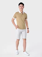 Áo Polo Nam 5S Fashion Can Phối Regular APC24081