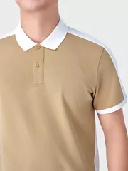 Áo Polo Nam 5S Fashion Can Phối Regular APC24081