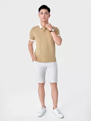 Áo Polo Nam 5S Fashion Can Phối Regular APC24081